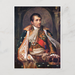 Ein schönes französisches Portrait des Kaisers Nap Postkarte