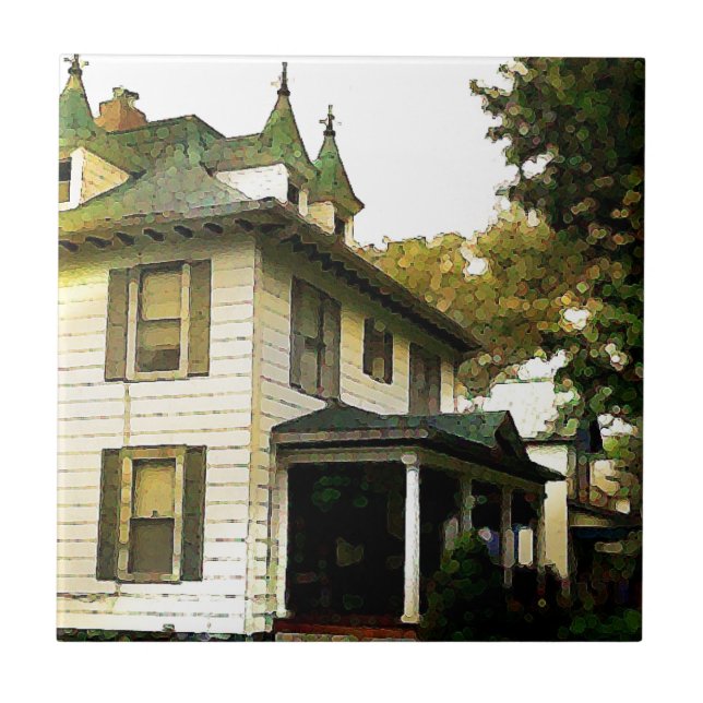 Ein schönes Haus Fliese (Vorderseite)