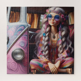 Ein schönes Hippie Girl