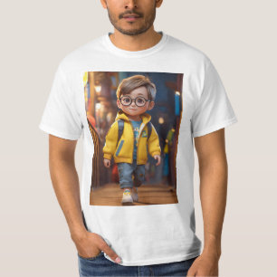 Ein schönes, junges, 3 Jahre altes Kinderbild T-Shirt