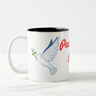 Ein schönes Leben Zweifarbige Tasse