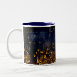 Ein schönes neues Jahr Zweifarbige Tasse