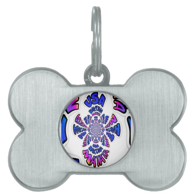 Ein schönes phantastisches Zitat-Design der USA Tiermarke (Vorderseite)