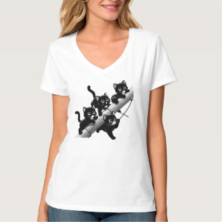 Ein schönes und süßes Design für kleine schwarze K T-Shirt