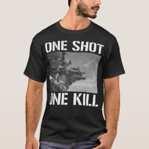 Ein schoss eine Tötung T-Shirt