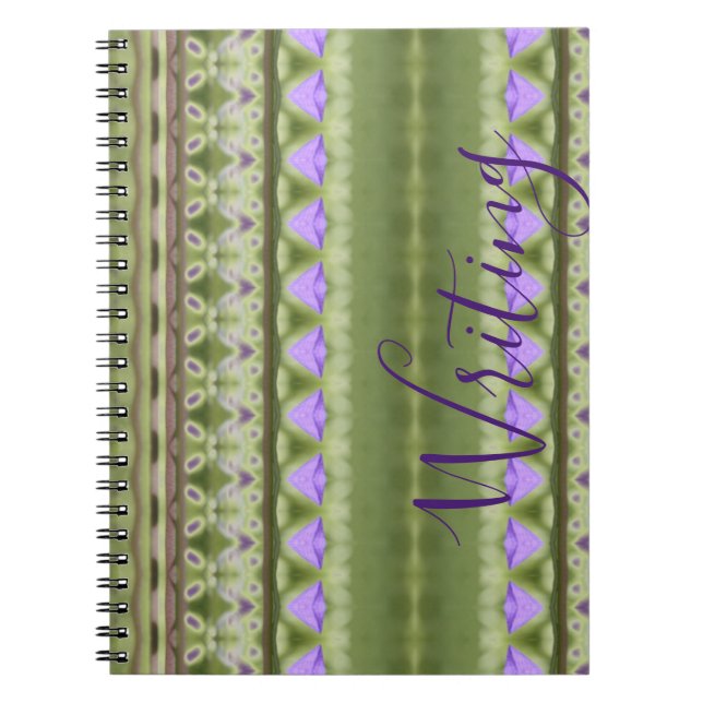 Ein Schreibgerät mit Extravaganter Abdeckung Notizblock (Vorderseite)