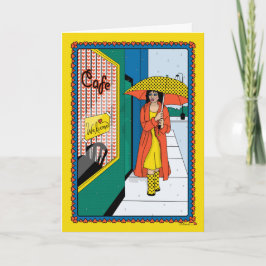 Ein Schritt bei einem Time_B_Greeting Karte