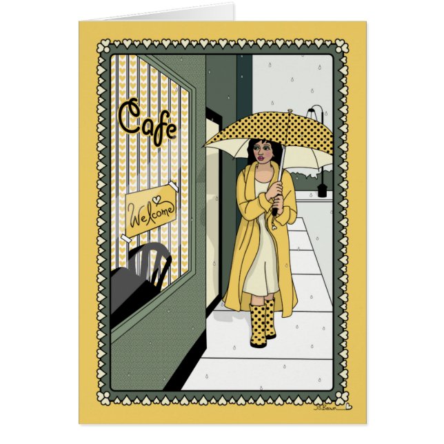 Ein Schritt bei einer Time_C_Greeting-Karte (Vorne)