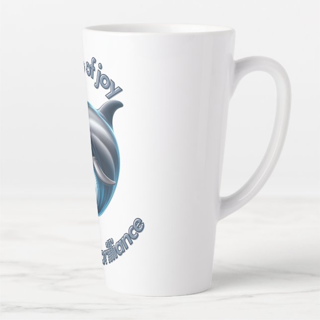 Ein Schritt in die Freude: Dolphin Intelligence fe Milchtasse (Rechts)