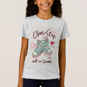 Ein Schritt T-Shirt