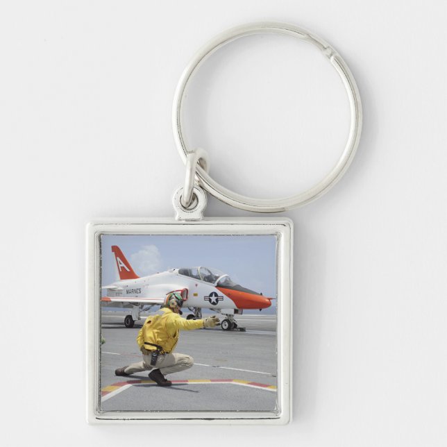 Ein Schütze an Bord des Flugzeugträgers Schlüsselanhänger (Vorne)