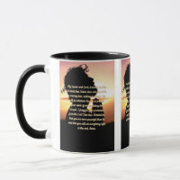Ein Schutzgebet vor bösen Zwei-Tonen-Tasse