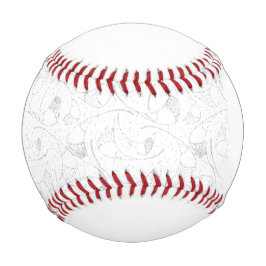 ein Schwarz-Weiß-Foto einer Person, die eine Zelle Baseball