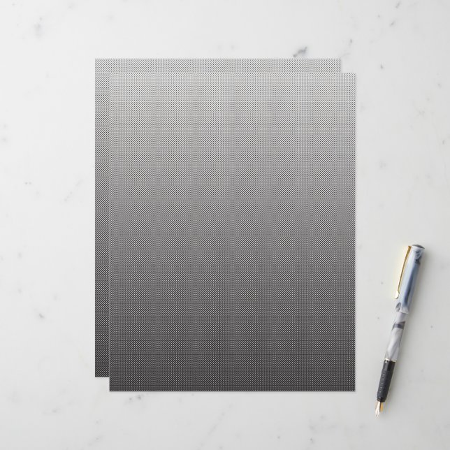 ein Schwarz-Weiß-Foto einer Wand_ (Vorderseite/Rückseite Beispiel)