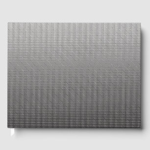 ein Schwarz-Weiß-Foto einer Wand_ Gästebuch