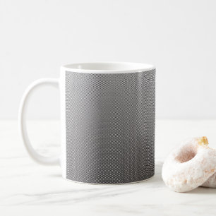 ein Schwarz-Weiß-Foto einer Wand_ Kaffeetasse