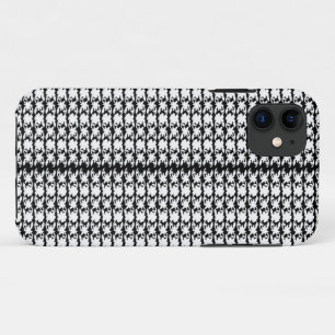 ein Schwarz-Weiß-Foto eines Musters Case-Mate iPhone Hülle