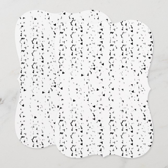 ein schwarz-weißes Foto Regen fällt (Vorne/Hinten)