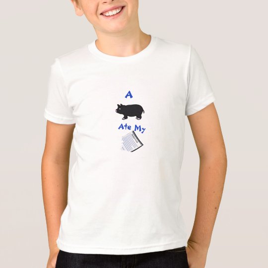 Ein Schwein aß meinen Hausaufgaben-T - Shirt