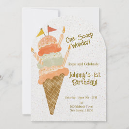 Ein Scoop Wonder! Einladung