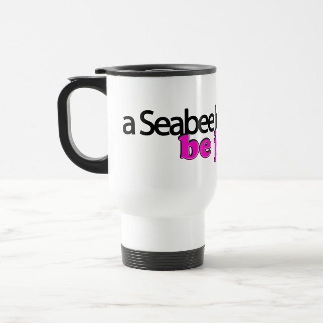 Ein seabee-Lieben ich, sind eifersüchtig! Reisebecher (Links)