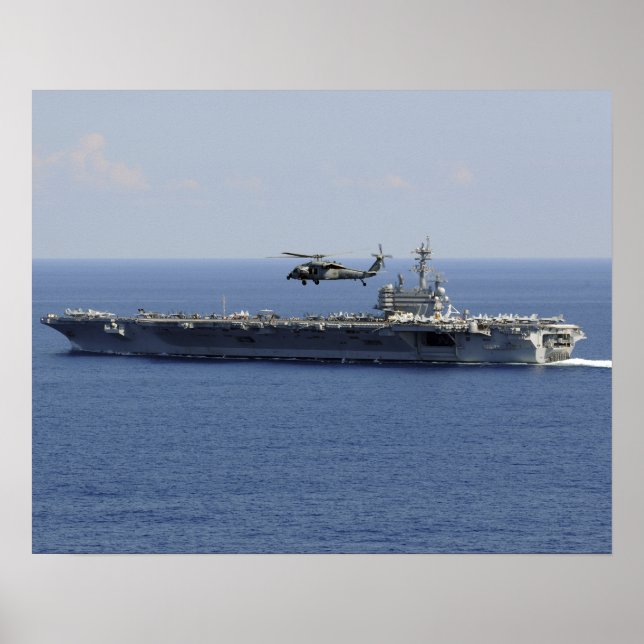 Ein Seahawk-Hubschrauber mit MH-60er Poster (Vorne)