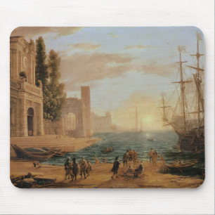 Ein Seehafen, 1639 Mousepad