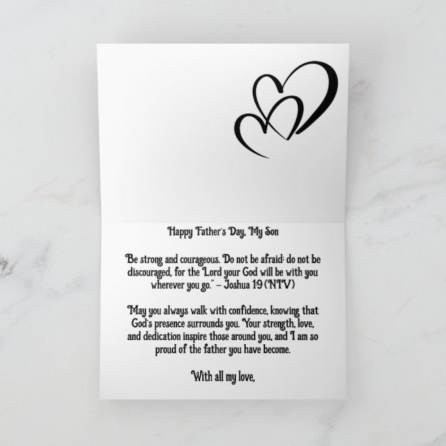 Ein Segen der Mutter: Kraft und Glaube für meinen  Karte (Innenseite)