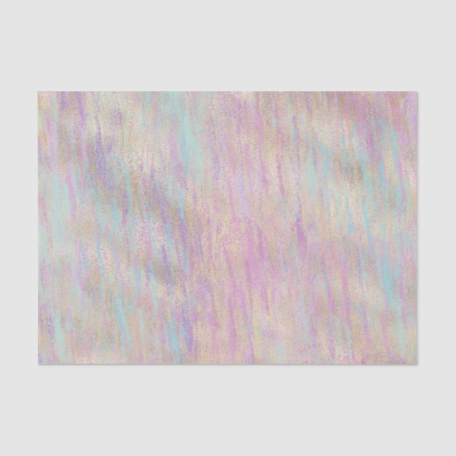 Ein sehr einsames Sparkle Glitzy Gold Pink Weihnac Seidenpapier (Vorderseite)