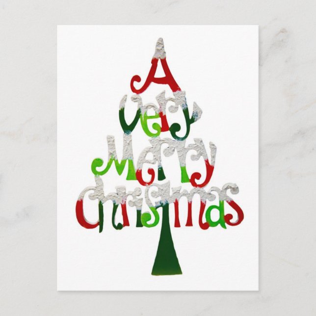 Ein sehr frohe Weihnachten (Vorderseite)