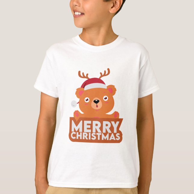 Ein sehr froher Weihnachtsfest T - Shirt (Vorderseite)