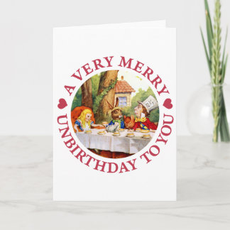 Ein sehr fröhlicher Geburtstag für dich! Feiertagskarte