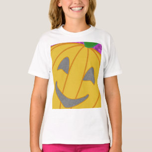 Ein sehr glückliches modernes Kürbis-T-Shirt T-Shirt
