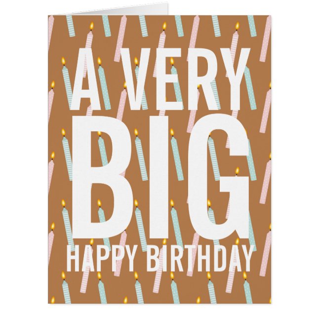 Ein sehr großer Geburtstag (Vorderseite)