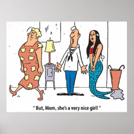 Ein sehr nettes Mädchen, Unglaublich witzig, Vinta Poster