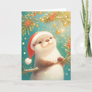 Ein sehr otteriges Weihnachten Karte