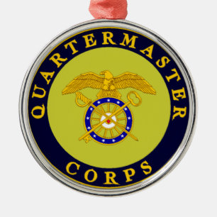 Ein sehr Quartermaster Holiday Silbernes Ornament