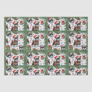Ein sehr schnauzer Weihnachten Seidenpapier