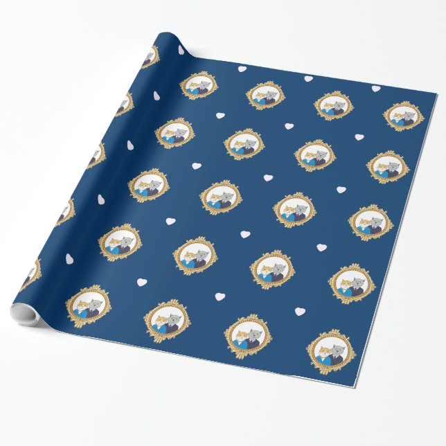 Ein sehr schönes Kätzchen Liebhaber von Umschlagpa Geschenkpapier (Ungerollt)