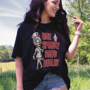 Ein seltsamer Drogenhändler, lustig T-Shirt