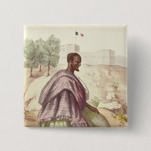 Ein senegalesischer Marabout Button