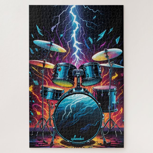 Ein Set der Beat Drum Strike (Vertikal)