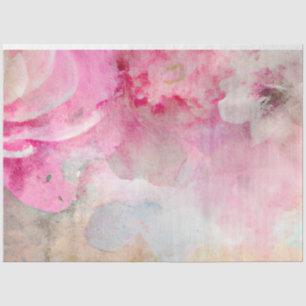 Ein Shabby Chic floral Ephemera Design Serie 8 Seidenpapier