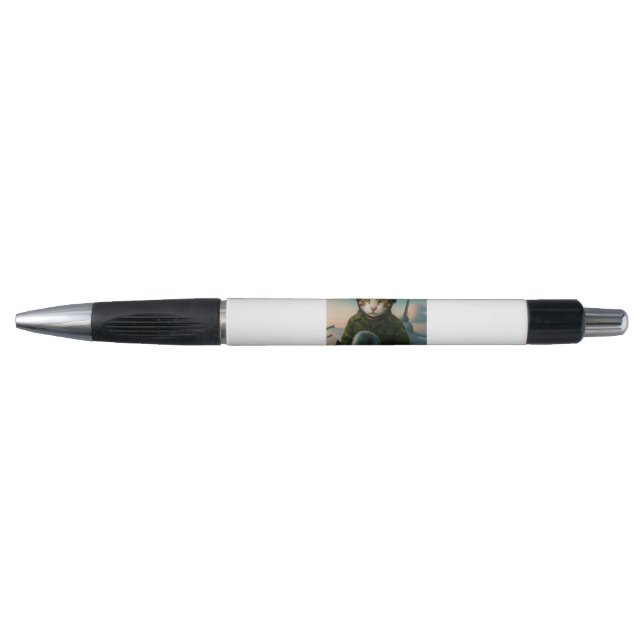 Ein Siam Air Force Cat Ball Pen Kugelschreiber (Vorderseite)