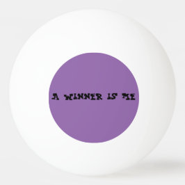Ein Sieger ist ich BTG Klingeln Pong Ball Tischtennisball