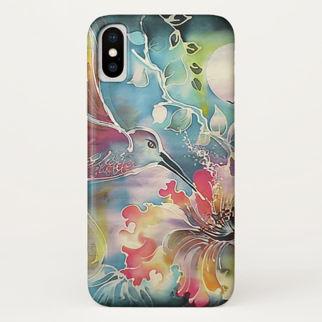 Ein Single Hummingbird Case-Mate iPhone Hülle (Rückseite)