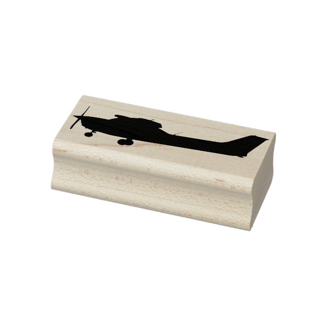 Ein Single-Motor-Flugzeug Gummistempel (Stempel)
