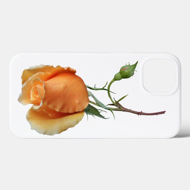 Ein Single Rose Schneiden Case-Mate iPhone Hülle (Rückseite (Horizontal))