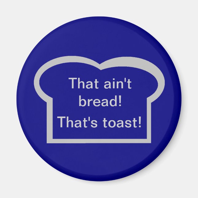 Ein sinnloser Kühlschrankmagnet (Vorne)