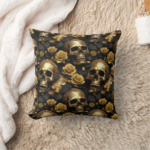 Ein Skull und Rose Serie Design 8 Kissen